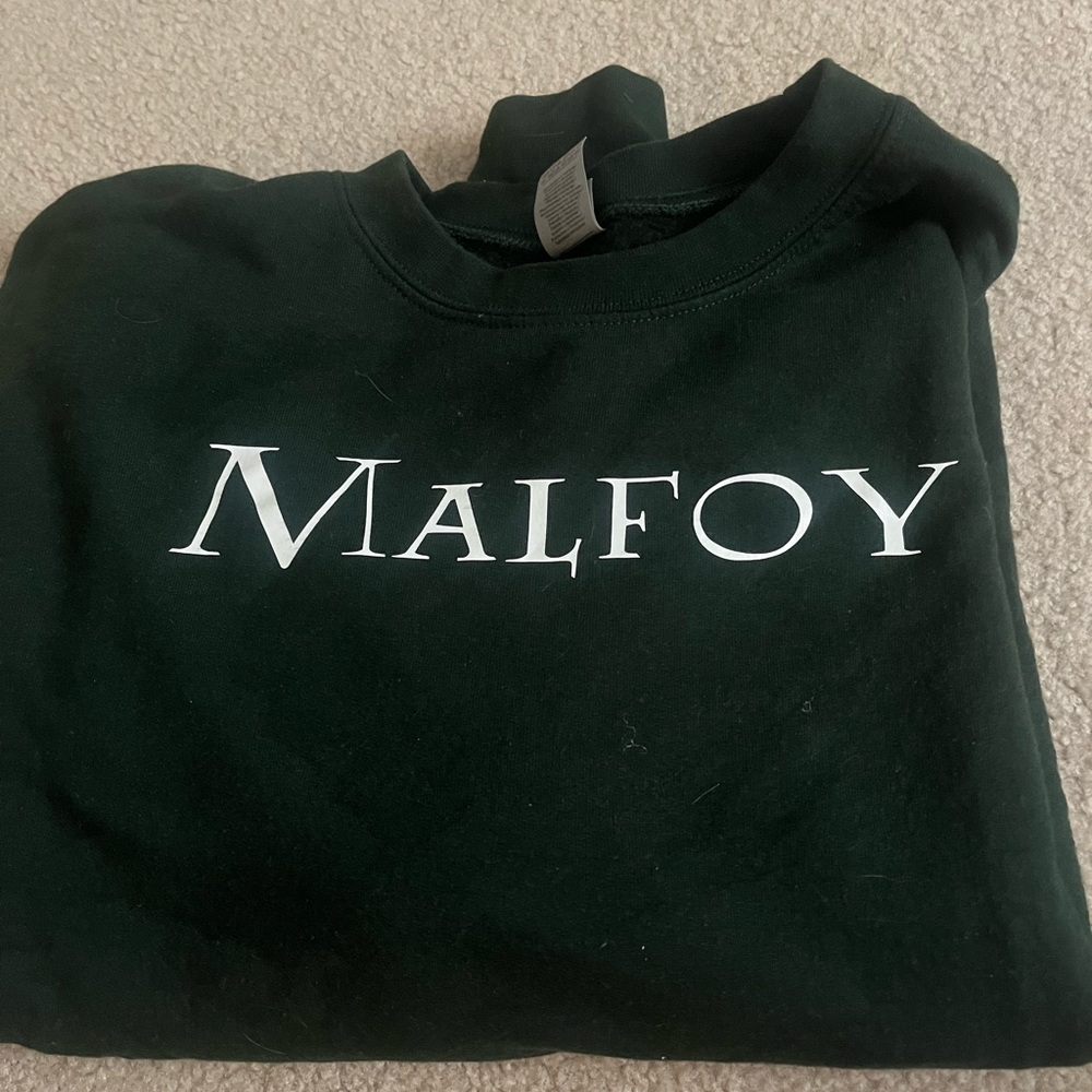 Etsy homemade draco malfoy crewneck